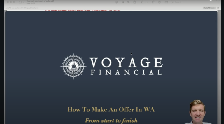 How To Make An Offer In WA